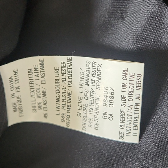 Theory Dark Gray Gabe B Blazer - Picture 7 of 7